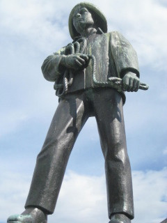 AlesundFishermanlowrez Alesund, Norway, fisherman, Nancy D. Brown, travel