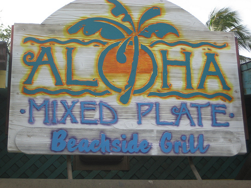 Aloha Mixed Plate Beachside Grill "Aloha Mixed Plate Beachside Grill"