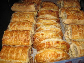 Chicken Curry Pastie Chicken Curry Pastie, John Campbell's Irish Bakery, bakery, San Francisco