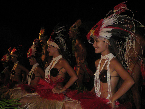 Westin Maui Luau Dancers "Wailele Polynesian Luau at The Westin Maui"