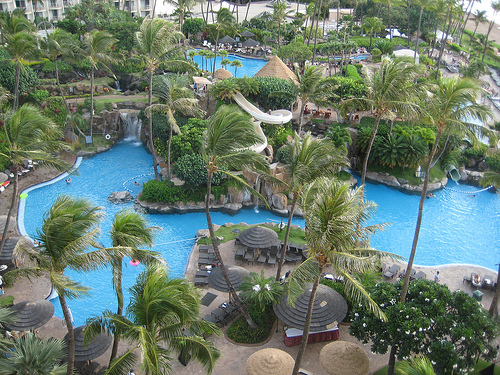 Westin Maui Water Slide "Westin Maui Water Slide"