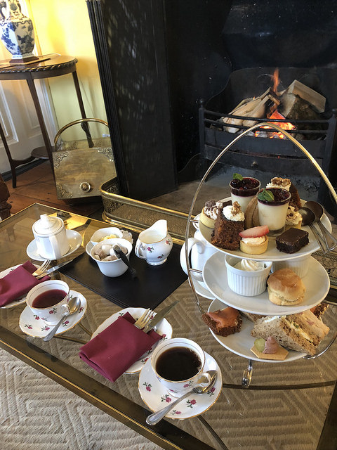 afternoon tea, castle grove country house hotel, letterkenny, county donegal, ireland