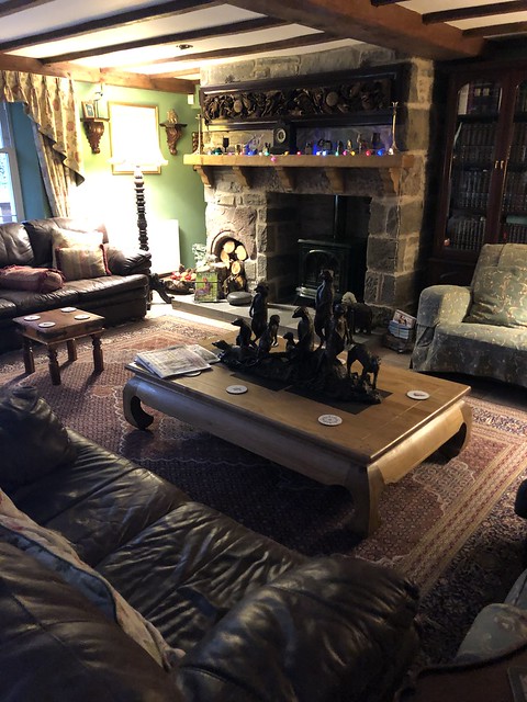 drawing room, errichel house, aberfeldy guest house in scotland