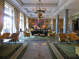 Four Seasons Hotel Ritz Lisbon lobby