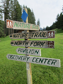Lone Mountain Ranch nature trails 