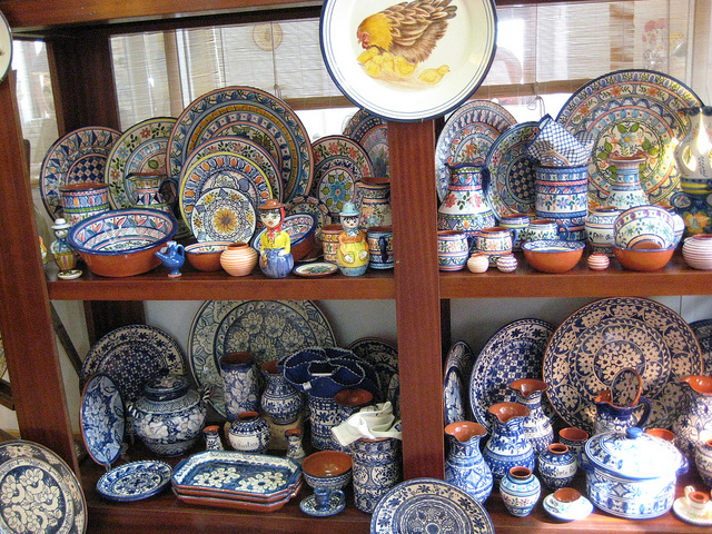 Portuguese pottery, lisbon, portugal