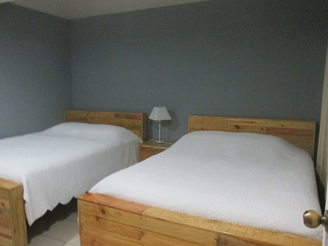 Bedroom at puerto barillas, el salvador, apartment