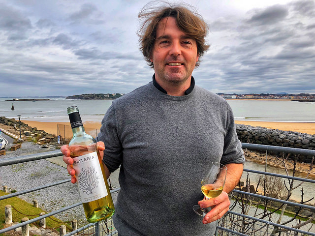 Emmanuel Poirmeur, Egiategia wines, saint jean de luz, basque coast, nouvelle aquitaine, south west france