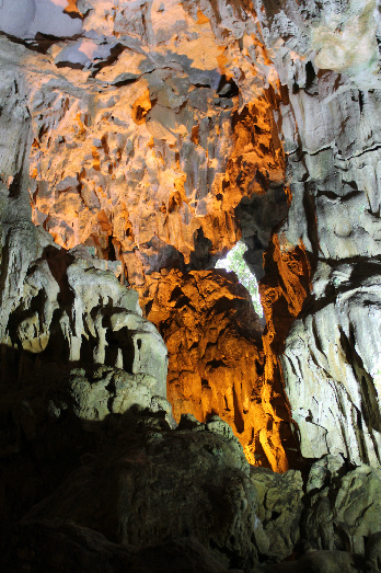 One of the chambers of Sung Sot Cave