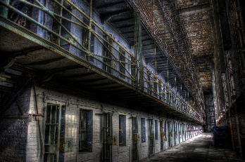 Inside Ohio State Reformatory Cell Block One